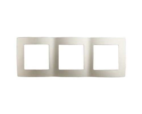 [ЭРА Розетки, выключатели] Эра Б0019377 12-5003-15 Рамка на 3 поста, Эра12, перламутр