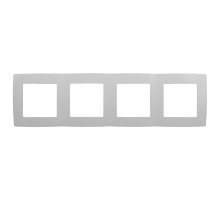 Эра Б0014771 12-5004-01 Рамка на 4 поста, Эра12, белый