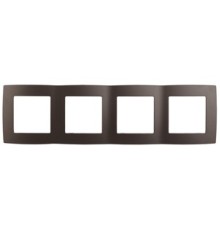 Эра Б0019379 12-5004-13 Рамка на 4 поста, Эра12, бронза