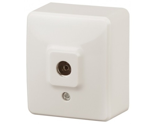 [ЭРА Розетки, выключатели] Эра Б0020725 11-3201-02 Розетка TV одиночная, ОУ, Эра Эксперт, сл.кость
