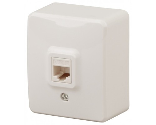 [ЭРА Розетки, выключатели] Эра Б0020731 11-3203-02 Розетка информационная RJ45, ОУ, Эра Эксперт, сл.кость