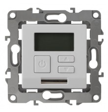 Эра Б0031271 12-4111-01 Терморегулятор универс.230В-Imax 16А, Эра12, белый