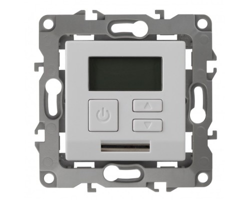 [ЭРА Розетки, выключатели] Эра Б0031271 12-4111-01 Терморегулятор универс.230В-Imax 16А, Эра12, белый