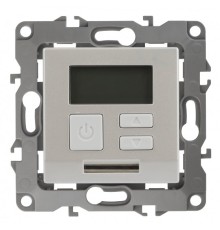 Эра Б0031280 12-4111-15 Терморегулятор универс.230В-Imax 16А, Эра12, перламутр