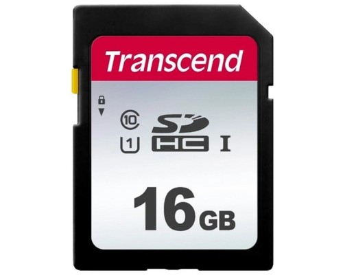 [Карта памяти ] SecureDigital 16Gb Transcend TS16GSDC300S {SDHC Class 10, UHS-I}