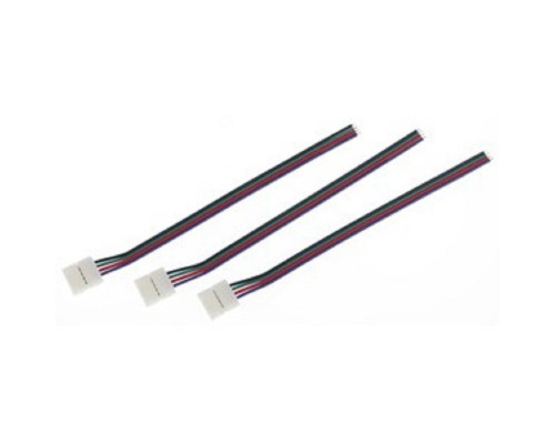 [Светодиодная лента] ЭРА C0043986 Коннектор LS-connector-RGB-D-IP20 для подключения RGB-контроллера или усилителя к RGB-ленте  1 шт
