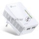 Сетевое оборудование TP-Link TL-WPA4220 300Mbps Wireless AV500 Powerline Extender, 500Mbps Powerline Datarate, 2 10/100Mbps Fast Ethernet ports, HomePlug AV, Plug and Play, WiFi Clone, Single Pack