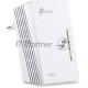 Сетевое оборудование TP-Link TL-WPA4220 300Mbps Wireless AV500 Powerline Extender, 500Mbps Powerline Datarate, 2 10/100Mbps Fast Ethernet ports, HomePlug AV, Plug and Play, WiFi Clone, Single Pack