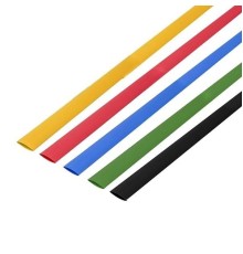 Rexant 29-0156 Набор термоусадочной трубки  6,0 / 3,0 мм 1м Пять цветов (уп. 50 шт)