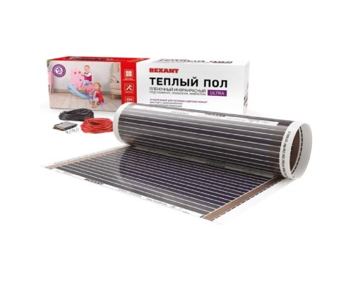 [Rexant Теплый пол и терморегуляторы] Rexant 51-0502-4 Пленочный теплый пол RXM 220  1,5 м2  /0,5 х 3 м/ 330 Вт
