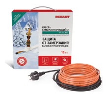 Rexant 51-0602 Греющий саморегулирующийся кабель (комплект в трубу) 10HTM2-CT ( 4м/40Вт) 