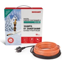 Rexant 51-0602 Греющий саморегулирующийся кабель (комплект в трубу) 10HTM2-CT ( 4м/40Вт) 
