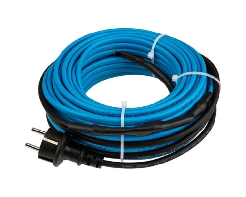 [Rexant Обогрев труб] Rexant 51-0622 Греющий саморегулирующийся кабель на трубу 15MSR-PB 20M (20м/300Вт)