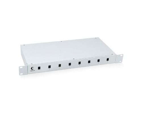 [Cabeus Аксессуары к монтажным шкафам] Cabeus FO-19-8SC Кросс бокс оптический 19