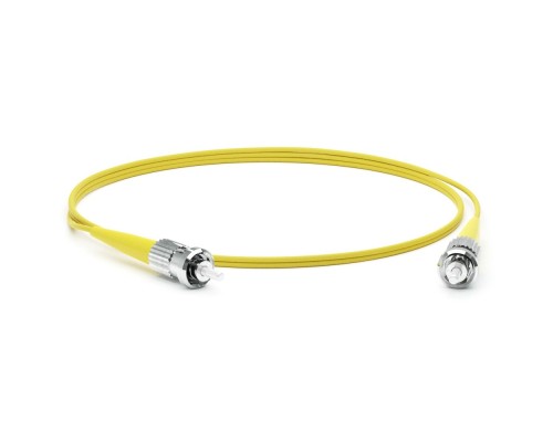 [Патч-корд] Hyperline FC-S2-9-ST/­UR-ST/­UR-H-3M-LSZH-YL Патч-корд волоконно-оптический (шнур) SM 9/­125 (OS2), ST/­UPC-ST/­UPC, 2.0 мм, simplex, LSZH, 3 м