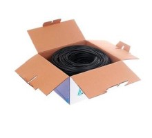 SkyNet Standart Кабель UTP outdoor 4x2x0,48, медный, FLUKE TEST, кат.5e, однож., (305м) box, черный [CSS-UTP-4-CU-OUT](АК5010170/1693219)
