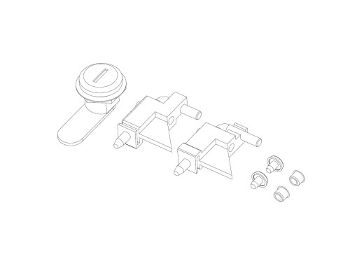 [Аксессуар] ЦМО Комплект монтажный двери КМД-ШРН-Э