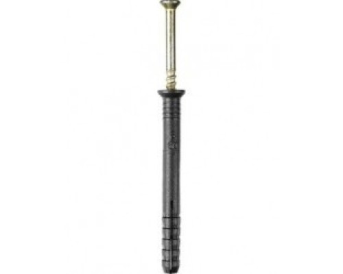 [Дюбель] STAYER Дюбель-гвоздь полипропиленовый, потайный бортик, 6 x 60 мм, 100 шт, Master 30645-06-060 [30645-06-060]