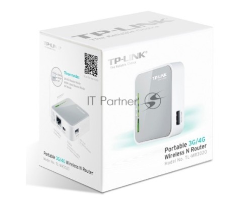 Маршрутизатор беспроводной TP-Link SOHO  TL-MR3020 10/100BASE-TX