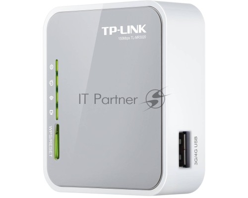Маршрутизатор беспроводной TP-Link SOHO  TL-MR3020 10/100BASE-TX