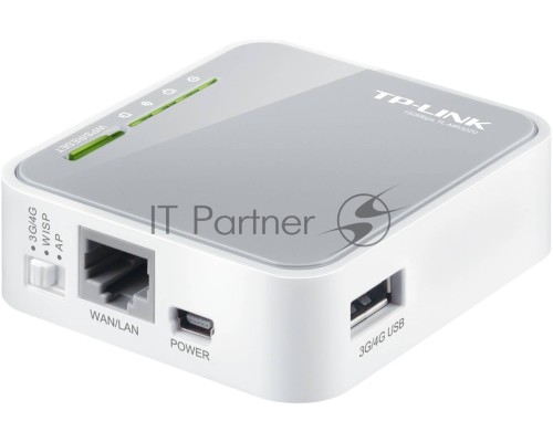 Маршрутизатор беспроводной TP-Link SOHO  TL-MR3020 10/100BASE-TX