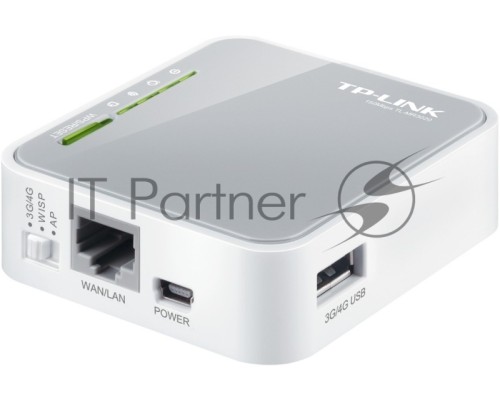 Маршрутизатор беспроводной TP-Link SOHO  TL-MR3020 10/100BASE-TX
