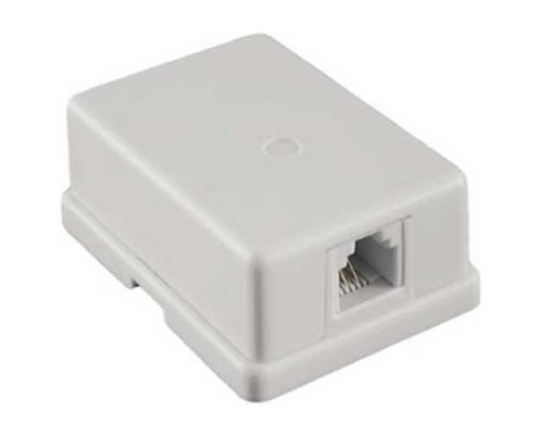 [Монтажное оборудование] Exegate EX271122RUS Розетка внешняя RJ-45 кат.5/5E UTP Krone/110