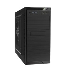 Exegate EX272745RUS Корпус Minitower Exegate QA-412U Black, mATX, <XP400, Black, 120mm>, 2*USB+2*USB3.0, Audio