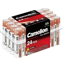 Camelion..LR 6 Plus Alkaline PB-24 (LR6-PB24, батарейка,1.5В)  (24 шт. в уп-ке)