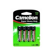 Camelion  R 6  BL-4 (R6P-BP4G, батарейка,1.5В) (4 шт. в уп-ке)
