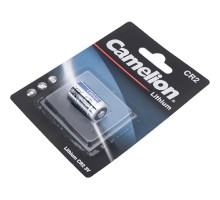 Camelion  CR2  BL-1 (CR2-BP1, батарейка фото,3В)  (1 шт. в уп-ке)