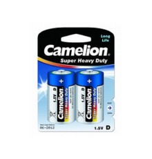 Camelion R20 Blue BL-2 (R20P-BP2B, батарейка,1.5В)