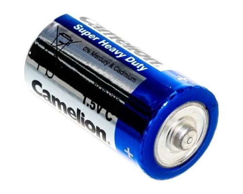 [Батарейки] Camelion R14 Blue BL-2 (R14P-BP2B, батарейка,1.5В)