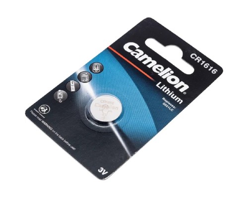 [Батарейки ] Camelion CR1616 BL-1 (CR1616-BP1, батарейка литиевая,3V) (1 шт. в уп-ке) 