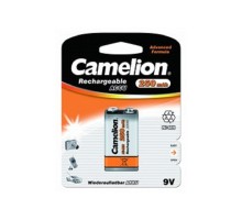 Camelion 9V-250mAh Ni-Mh BL-1 (NH-9V250BP1, аккумулятор,9В)  (1 шт. в уп-ке) 