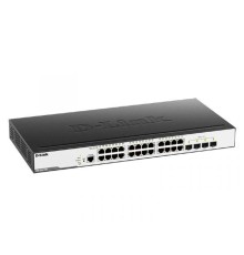D-Link DGS-3000-28X/B1A Управляемый L2 коммутатор с 24 портами 10/100/1000Base-T и 4 портами 10GBase-X SFP+