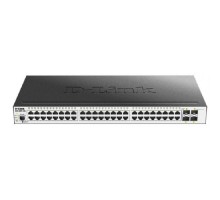 D-Link DGS-3000-52L/B1A Управляемый L2 коммутатор с 48 портами 10/100/1000Base-T и 4 портами 1000Base-X SFP
