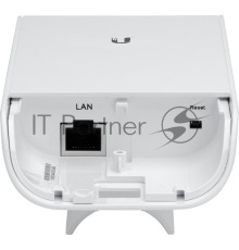 Точка доступа UBIQUITI LocoM2(EU) Wi-Fi и AirMAX. 802.11g/n, интегрированная антенна 8 дБ (45°*45°),10/100 RJ45 Ethernet
