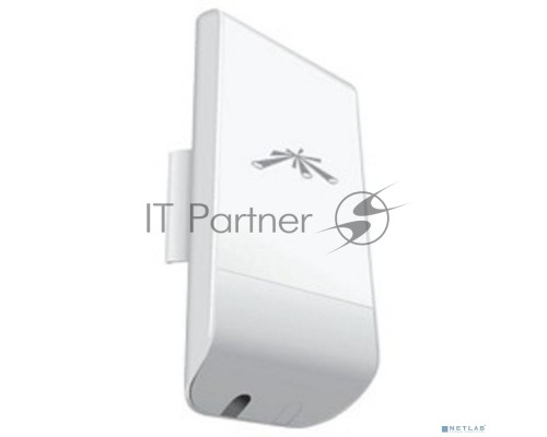 Точка доступа UBIQUITI LocoM2(EU) Wi-Fi и AirMAX. 802.11g/n, интегрированная антенна 8 дБ (45°*45°),10/100 RJ45 Ethernet