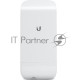 Точка доступа UBIQUITI LocoM2(EU) Wi-Fi и AirMAX. 802.11g/n, интегрированная антенна 8 дБ (45°*45°),10/100 RJ45 Ethernet