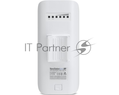 Точка доступа UBIQUITI LocoM2(EU) Wi-Fi и AirMAX. 802.11g/n, интегрированная антенна 8 дБ (45°*45°),10/100 RJ45 Ethernet