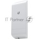 Точка доступа UBIQUITI LocoM2(EU) Wi-Fi и AirMAX. 802.11g/n, интегрированная антенна 8 дБ (45°*45°),10/100 RJ45 Ethernet