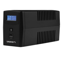 Ippon Back Power Pro II 500 black {1030299}