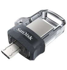 SanDisk USB Drive 32Gb Ultra Dual SDDD3-032G-G46 {USB3.0, Black}  