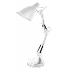 Camelion KD-331  C01 белый (Светильник настольный, 230V, 40W, E27)