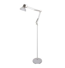 Camelion KD-431F  С71  Белый + хром (Светильник напольный Berlin, 1х E27, 40Вт, 230В, металл)