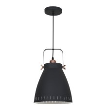 Camelion PL-428L  С62  черный + медь (Светильник подвесной New York,  1х E27, 60Вт, 230В, металл)