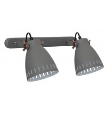 Camelion WML-428-2  С08  серый (Светильник настенный New York,2х E27, 40Вт, 230В, металл)