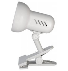 Camelion H-035 С01 белый (Светильник прищепка, метал.,220В, 40Вт)