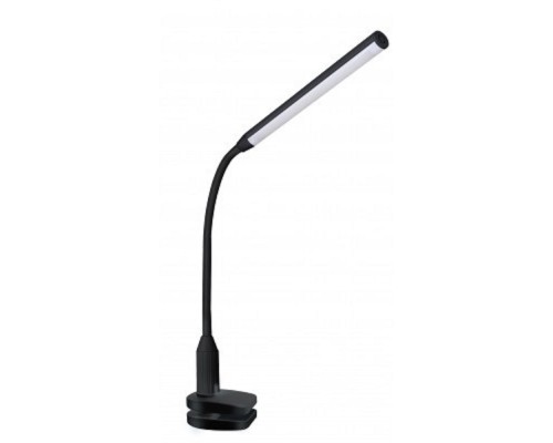 [Camelion Настольные светильники] Camelion KD-793  C02 чёрный  LED (Свет-к настол.,6 Вт,зажим-струбцина,230В,сенс.вкл-е,4 ур.ярк,4000К)